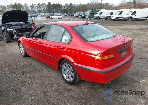 2004 BMW 325I z USA, uszkodzony, nr VIN WBAAZ33414KP86344